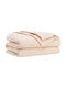 vidaXL Superking Steppdecke 220x260cm Beige