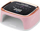 SUNUV Rechargeable Nail Polish Curing Lamp UV / LED Battery 108W Pink