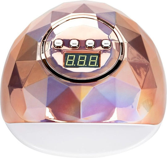 2.0 Φουρνάκι Νυχιών LED 86W Ροζ Χρυσό