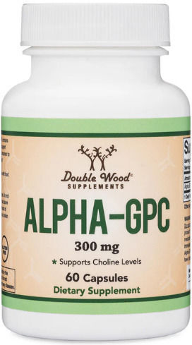 Double Wood Alpha GPC 300mg 60 κάψουλες