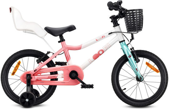 Sun Baby 16" Детско Колело BMX с Алуминиева Рамка Бяло