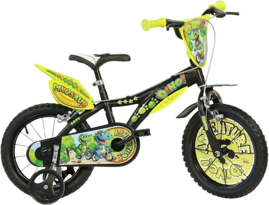 Dino Bikes Dinosaur 16 Zoll Kinderfahrrad BMX Schwarzes