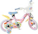 Disney 12" Детско Колело BMX Бяло