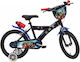 Denver Bicicletă Copii BMX 16" Neagră