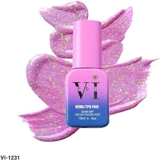 Beauty VI Ημιμόνιμο Βερνίκι Νυχιών Vi-1231 15ml