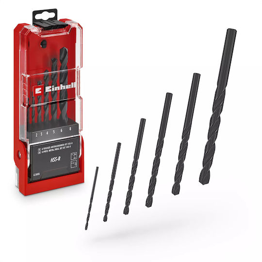 Einhell Set 6 Bohrmaschinen für Metall