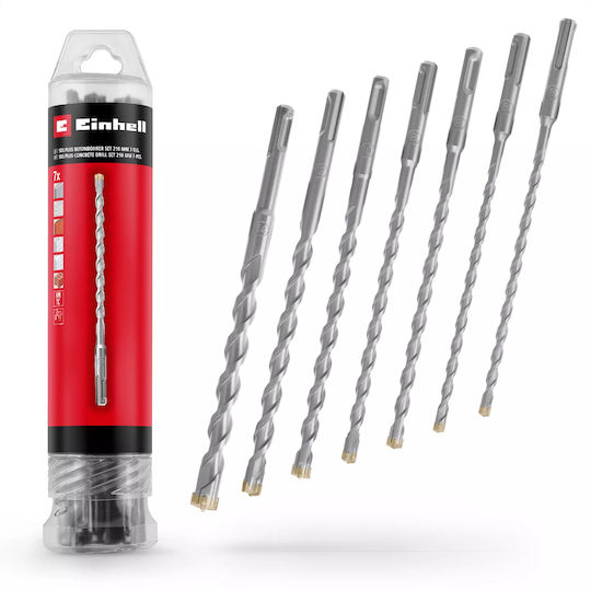 Einhell Σετ 7 Τρυπάνια με SDS Plus Στέλεχος