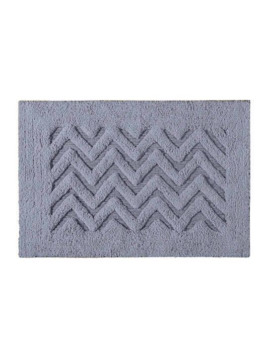 Guy Laroche Bath Mat Cotton Nepal Titanium 70x120cm