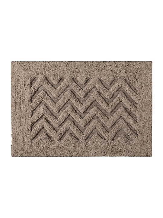 Guy Laroche Σετ Πατάκια Μπάνιου Βαμβακερό Nepal 1127091126010 Taupe 40x60εκ.