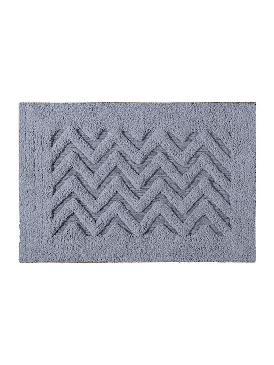 Guy Laroche Σετ Πατάκια Μπάνιου Βαμβακερό Nepal 1127091126023 Titanium 55x85εκ.