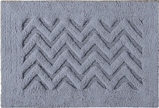 Guy Laroche Σετ Πατάκια Μπάνιου Βαμβακερό Nepal 1127091126023 Titanium 55x85εκ.