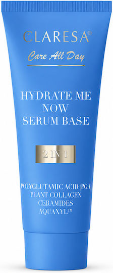 Claresa Care All Day Hydrate Me Now Ενυδατικό Serum Προσώπου με Κολλαγόνο για Λάμψη & Θρέψη 30ml