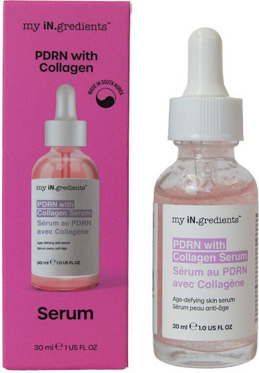 my iN.gredients PDRN Hydrating & Anti-Aging Face Serum with Niacinamide & Collagen for Brightening & Dark Spots 30ml