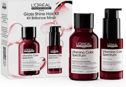 L'Oréal Professionnel Vitamino Color Spectrum Mini Duo Hair Care Set for Color Protection for Coloured Hair with Shampoo & Serum 2 Pieces L'Oréal Professionnel Vitamino Color Spectrum Mini Duo Hair Care Set for Color Protection for Coloured Hair with Shampoo & Serum 2 Pieces