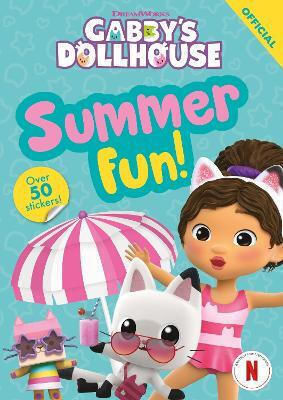 Dreamworks Gabby's Dollhouse Summer Fun Sticker Book Official Gabby's Dollhouse