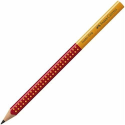 Faber Castell Μολύβι Grip 2001 Jumbo Δίχρωμο Κόκκινο Πορτοκαλί
