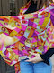 Women's Silk Shawl Fuchsia