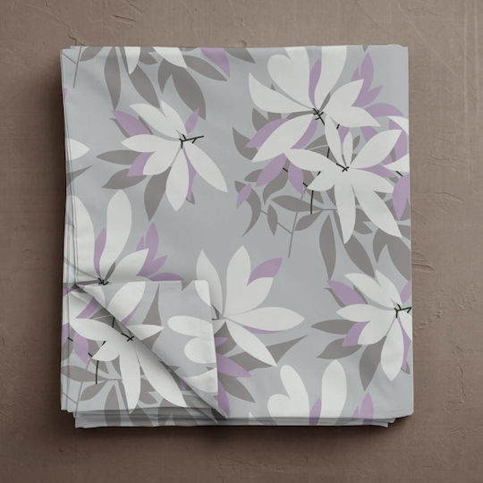 Bettlaken Für Einzelbett 160x260cm Orchid-Lilafarbene (3 Stück)