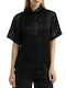 Short Sleeve Women's Shirt Black