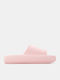 Damen Zehentrenner Mit Plattformen In Rosa Farbe