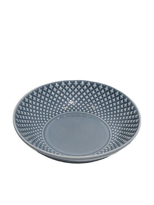 Bordallo Pinheiro Suppe Keramik Grau Servierplatte 21cm