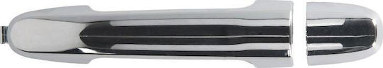 Carro Rear Outer Door Handle Chrome Right=Left Suitable Toyota Auris 2006-2010 E15 69211-02090 1 Piece