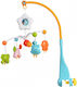 Huanger Hanging Cot Toy with Music Rotation and Projector for Newborns