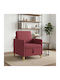 Red Armchair 72x78x87cm