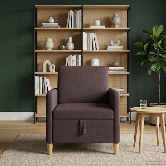 Brown Armchair 72x78x87cm