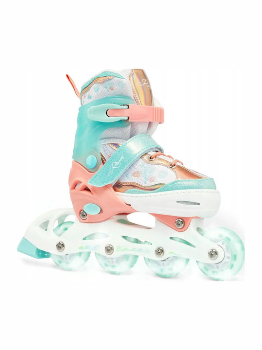 Raven Isla Inline Αυξομειούμενα Rollers Τιρκουάζ Παιδικά