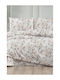 SteweHome Cotton Duvet Cover Set 200x220cm Double With 2 Pillowcases Multicolour