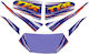 Set De Autocolante Yamaha Ttr 250 Violet