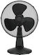 Nakassi N40BDF26G Tischgerät Ventilator 40W Schwarzer