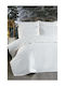 SteweHome Duvet Cover Set 200x220cm Double With 2 Pillowcases Beige