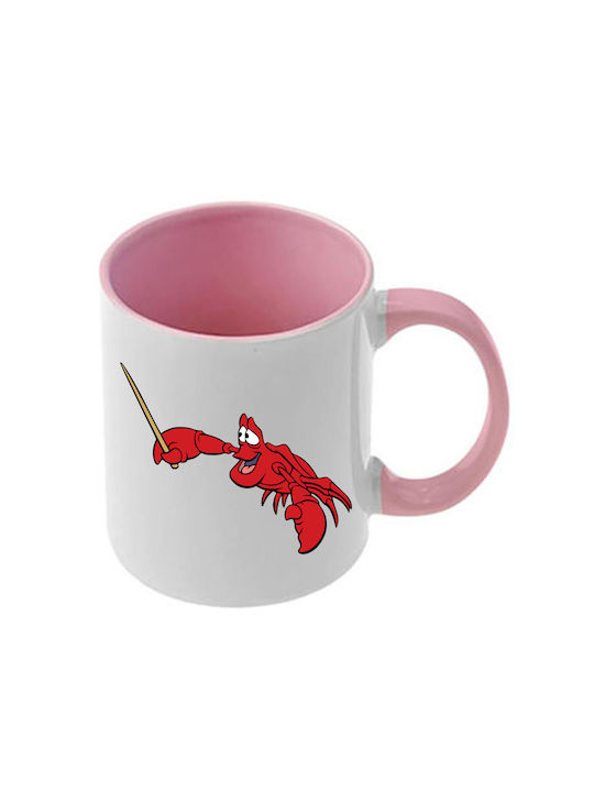 Photoretous Keramiktasse Ariel Rosa Mit Griff I...