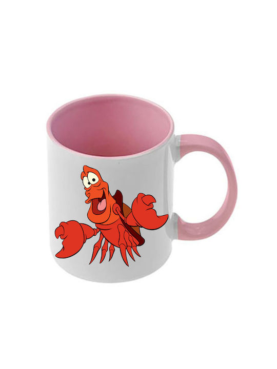 Photoretous Keramiktasse Ariel Rosa Mit Griff I...