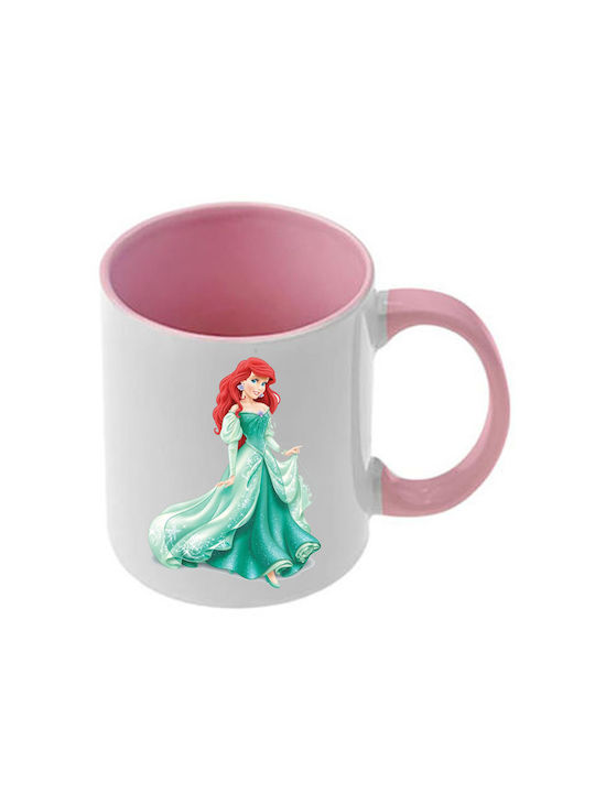 Photoretous Keramiktasse Ariel Rosa Mit Griff I...