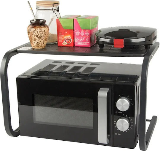 Verk Group Metal Base for Microwave Oven 54x36x35cm Black