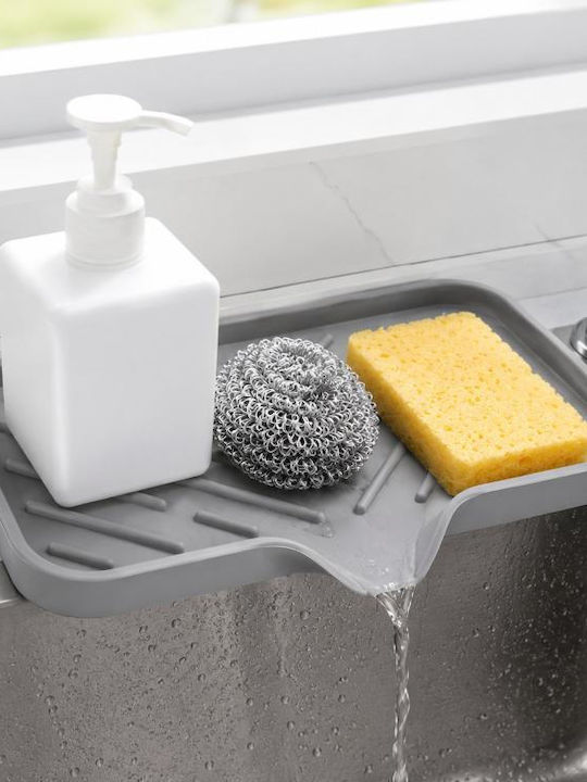 Plastic Gray Sponge Holder
