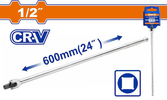 Wadfow Sliding T-Bar Handle Flexible Head 1/2" 24" 600mm Wsc8224