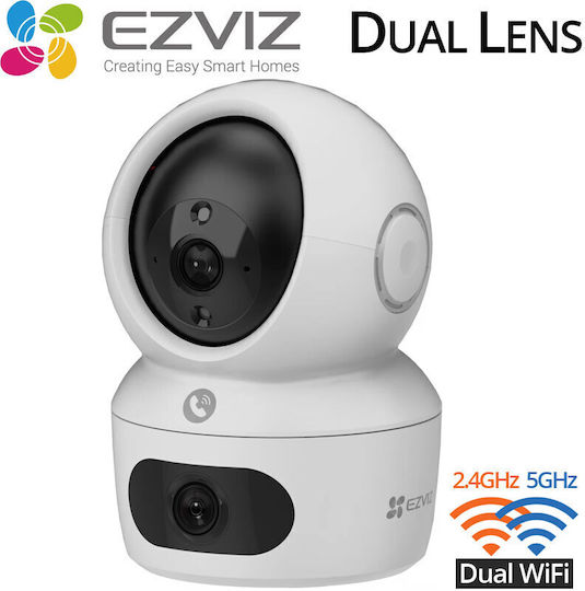 Ezviz H7c IP Dual Κάμερα Παρακολούθησης Wi-Fi Full HD+ 4MP με Αμφίδρομη Επικοινωνία και Φακό 2.8mm