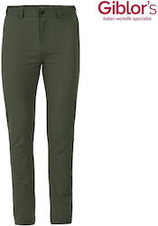 Oliver Unisex Επαγγελματικό Παντελόνι Χακί Sorona Ripstop Χακί Giblor's Oliver Unisex Επαγγελματικό Παντελόνι Χακί Sorona Ripstop Χακί Giblor's