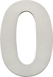 Αριθμοί Ζωγομετάλ 932 H 120 Mm Inox Ματ Αριθμοί Ζωγομετάλ 932 H 120 Mm Inox Ματ