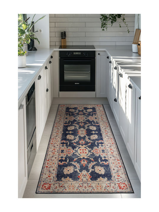 SteweHome Ορθογώνιο Χαλάκι Κουζίνας Μπεζ 95x250εκ.