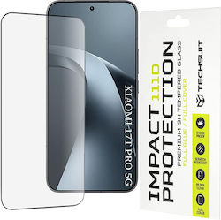 Techsuit Full Face Tempered Glass 0.33mm Black Compatible with Xiaomi 17T Pro Techsuit Full Face Tempered Glass 0.33mm Black Compatible with Xiaomi 17T Pro