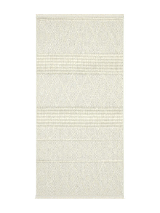 SteweHome Rectangular Kitchen Mat Waterproof wi...