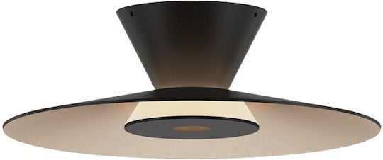 VK Lighting Deckenleuchte Schwarz mit Integrierte LED