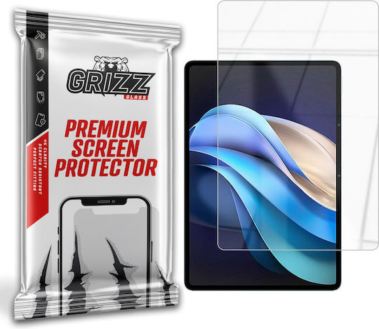 Grizzglass Hybridglass Hybrid Glass Screen Protector Compatible Vivo Pad 3 Pro Transparent