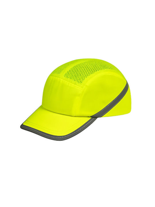 Καπέλο Τζόκευ Ασφαλείας Bwolf Trivor Yellow Hv