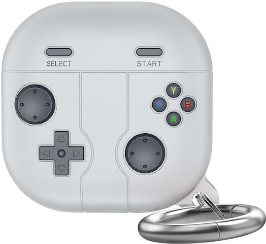 Galaxy Buds Pro Live 2 Fe Προστατευτική Θήκη Σιλικόνης Ahastyle Lc13 Γκρι